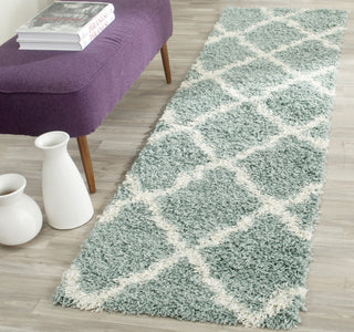 Safavieh Dallas Shag SGD257C Seafoam/Ivory Area Rug 