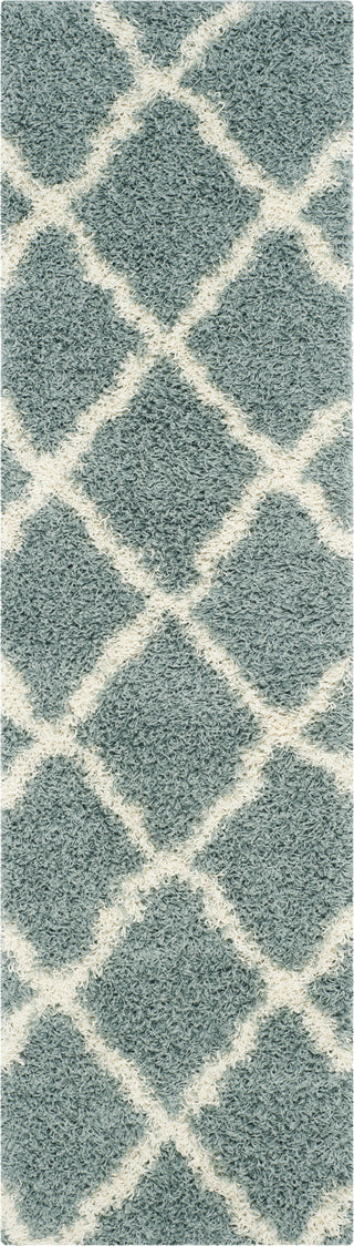 Safavieh Dallas Shag SGD257C Seafoam/Ivory Area Rug 