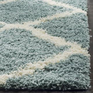 Safavieh Dallas Shag SGD257C Seafoam/Ivory Area Rug 