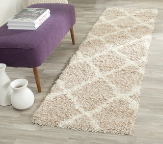 Safavieh Dallas Shag SGD257D Beige/Ivory Area Rug 