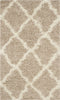 Safavieh Dallas Shag SGD257D Beige/Ivory Area Rug 