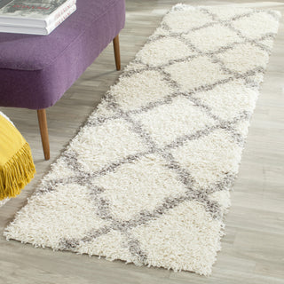 Safavieh Dallas Shag SGD257F Ivory/Grey Area Rug 