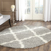 Safavieh Dallas Shag SGD257G Grey/Ivory Area Rug 
