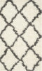 Safavieh Dallas Shag SGD257H Ivory/Dark Grey Area Rug 