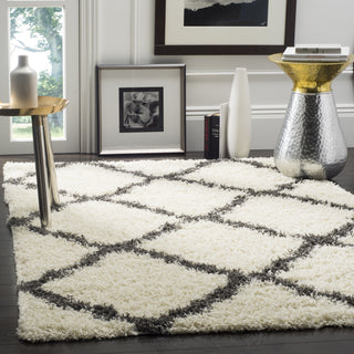 Safavieh Dallas Shag SGD257H Ivory/Dark Grey Area Rug  Feature