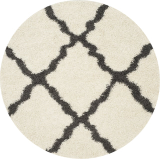 Safavieh Dallas Shag SGD257H Ivory/Dark Grey Area Rug 