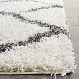 Safavieh Dallas Shag SGD257H Ivory/Dark Grey Area Rug 