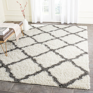 Safavieh Dallas Shag SGD257H Ivory/Dark Grey Area Rug 