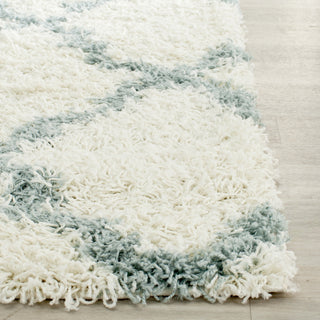 Safavieh Dallas Shag SGD257J Ivory/Light Blue Area Rug 