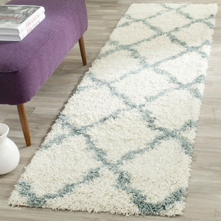 Safavieh Dallas Shag SGD257J Ivory/Light Blue Area Rug 