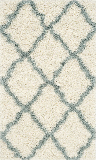 Safavieh Dallas Shag SGD257J Ivory/Light Blue Area Rug 