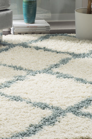 Safavieh Dallas Shag SGD257J Ivory/Light Blue Area Rug 