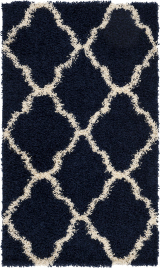 Safavieh Sgd-dallas Shag SGD257N Navy/Ivory Area Rug 