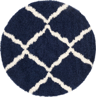 Safavieh Sgd-dallas Shag SGD257N Navy/Ivory Area Rug 