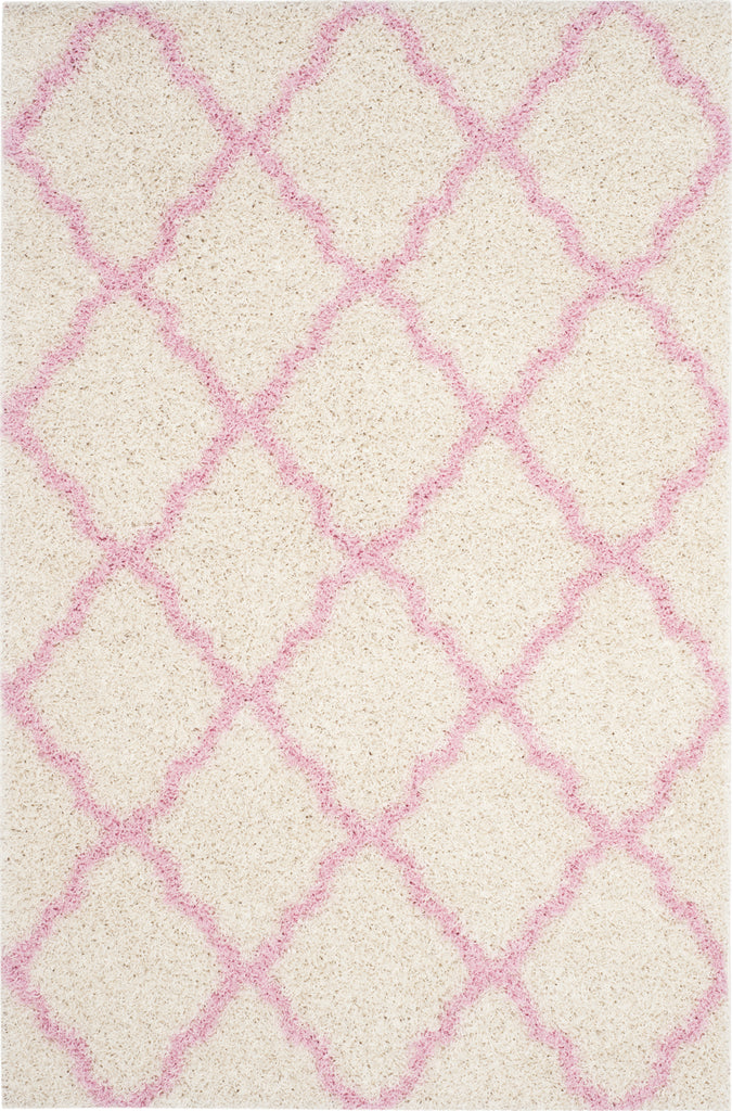 Safavieh Dallas Shag SGD257P Ivory/Light Pink Area Rug main image