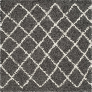 Safavieh Dallas Shag SGD258A Dark Grey/Ivory Area Rug 