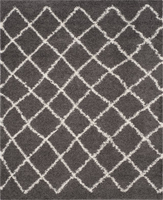 Safavieh Dallas Shag SGD258A Dark Grey/Ivory Area Rug 