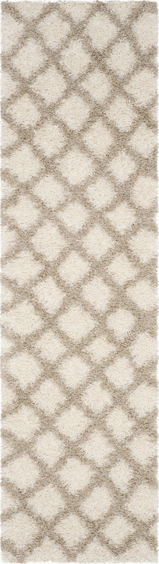 Safavieh Dallas Shag SGD258B Ivory/Beige Area Rug 