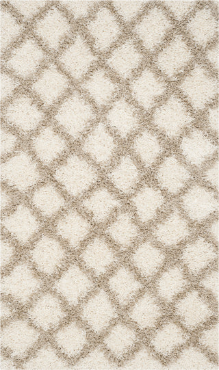 Safavieh Dallas Shag SGD258B Ivory/Beige Area Rug 