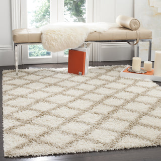 Safavieh Dallas Shag SGD258B Ivory/Beige Area Rug  Feature