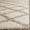 Safavieh Dallas Shag SGD258B Ivory/Beige Area Rug 