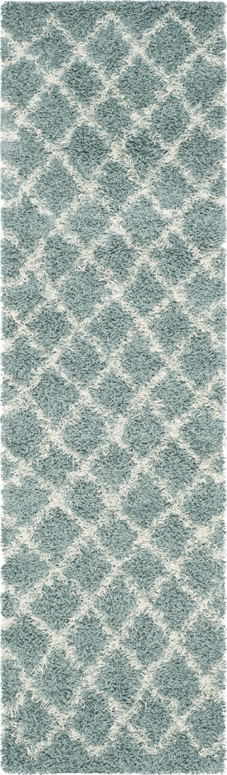 Safavieh Dallas Shag SGD258C Seafoam/Ivory Area Rug 