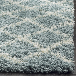 Safavieh Dallas Shag SGD258C Seafoam/Ivory Area Rug 