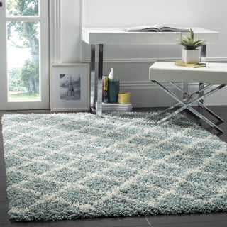 Safavieh Dallas Shag SGD258C Seafoam/Ivory Area Rug 