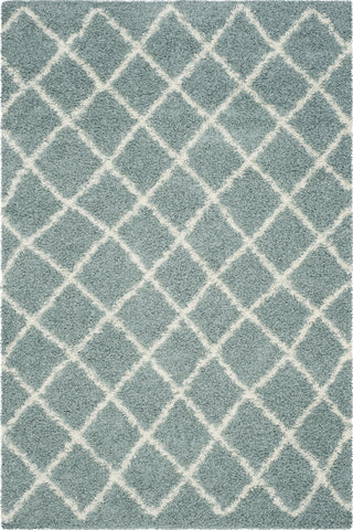 Safavieh Dallas Shag SGD258C Seafoam/Ivory Area Rug 