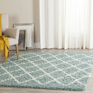 Safavieh Dallas Shag SGD258C Seafoam/Ivory Area Rug 