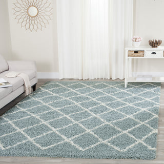 Safavieh Dallas Shag SGD258C Seafoam/Ivory Area Rug 