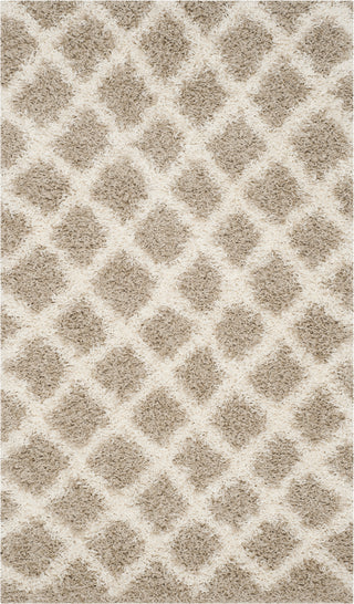 Safavieh Dallas Shag SGD258D Beige/Ivory Area Rug 