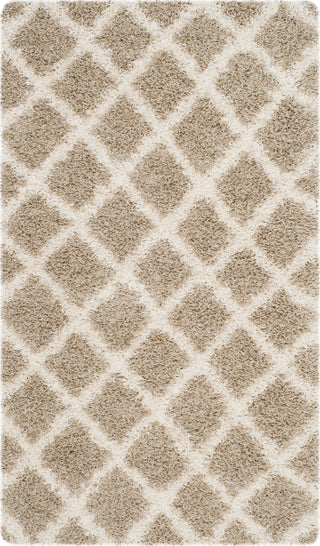 Safavieh Dallas Shag SGD258D Beige/Ivory Area Rug 