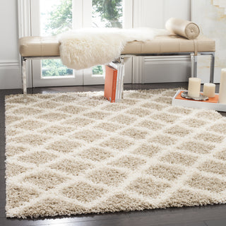 Safavieh Dallas Shag SGD258D Beige/Ivory Area Rug 