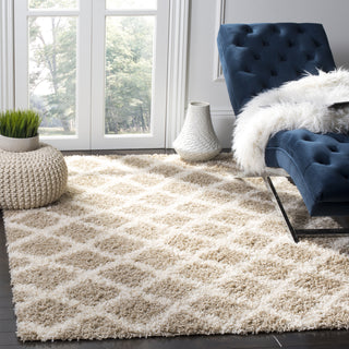 Safavieh Dallas Shag SGD258D Beige/Ivory Area Rug 