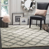 Safavieh Dallas Shag SGD258F Ivory/Grey Area Rug  Feature