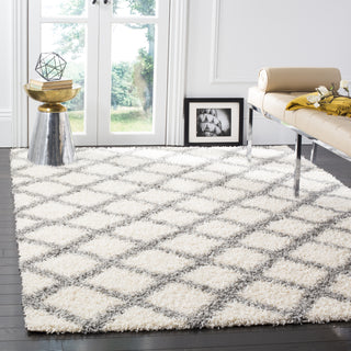 Safavieh Dallas Shag SGD258F Ivory/Grey Area Rug 