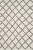 Safavieh Dallas Shag SGD258F Ivory/Grey Area Rug 
