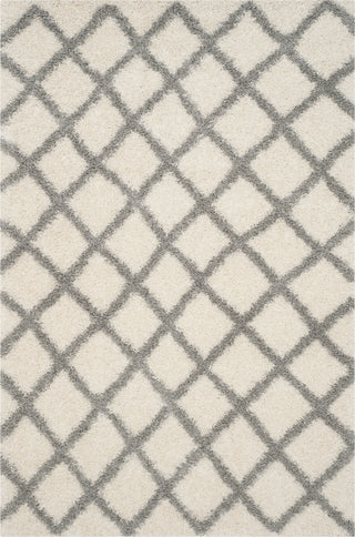 Safavieh Dallas Shag SGD258F Ivory/Grey Area Rug 