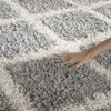 Safavieh Dallas Shag SGD258G Grey/Ivory Area Rug 