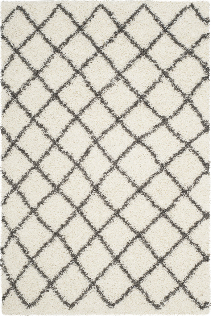 Safavieh Dallas Shag SGD258H Ivory/Dark Grey Area Rug main image