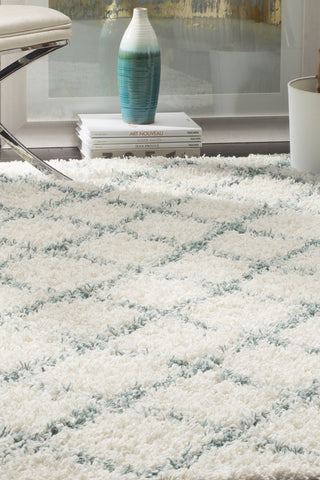 Safavieh Dallas Shag SGD258J Ivory/Seafoam Area Rug 