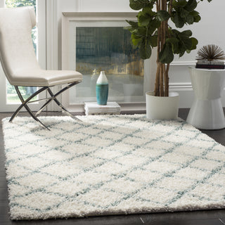 Safavieh Dallas Shag SGD258J Ivory/Seafoam Area Rug  Feature