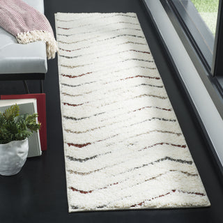 Safavieh Santorini Shag SGG166A Cream/Multi Area Rug 