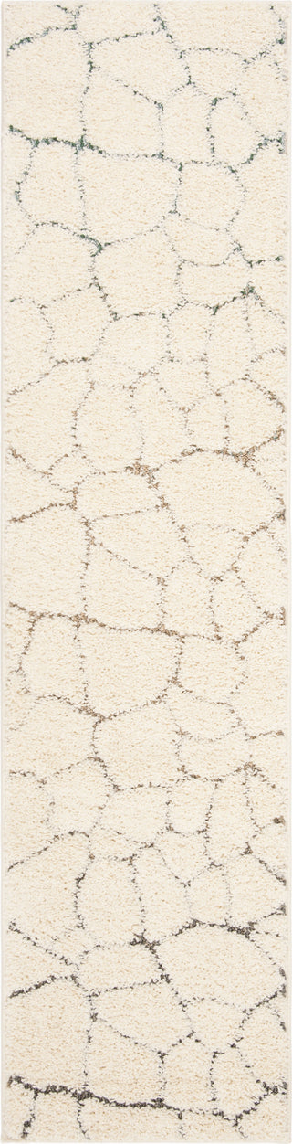 Safavieh Santorini Shag SGG169A Cream/Multi Area Rug 