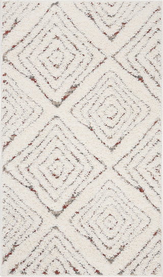 Safavieh Santorini Shag SGG173A Cream/Multi Area Rug 