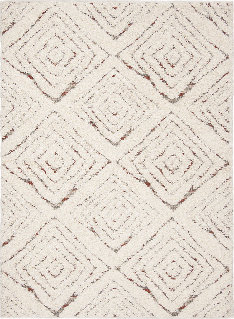 Safavieh Santorini Shag SGG173A Cream/Multi Area Rug main image