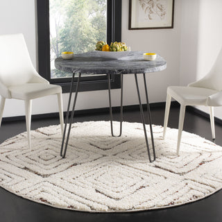 Safavieh Santorini Shag SGG173A Cream/Multi Area Rug 