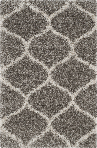 Safavieh Hudson Shag SGH280B Grey/Ivory Area Rug 