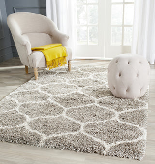 Safavieh Hudson Shag SGH280B Grey/Ivory Area Rug 